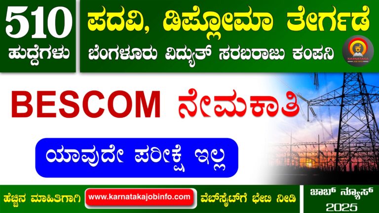 BESCOM Apprentice Recruitment 2025