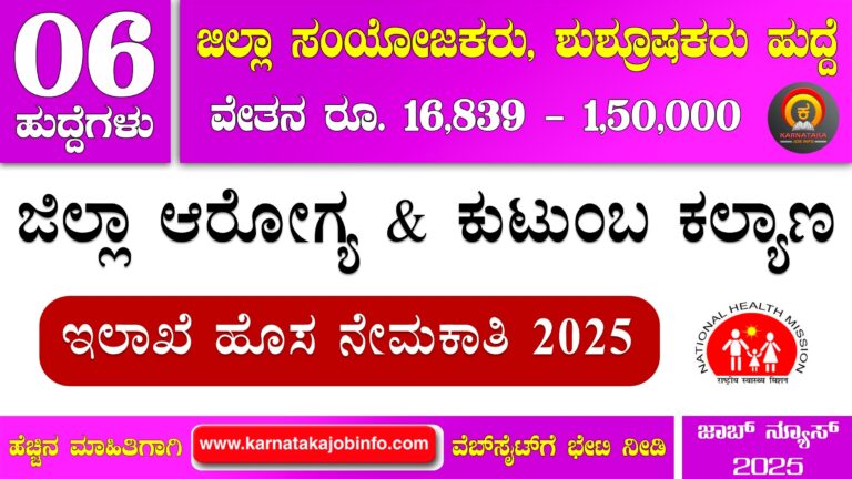 DHFWS Chikkaballapur Recruitment 2025