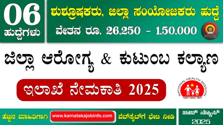 DHFWS Mysuru Recruitment 2025