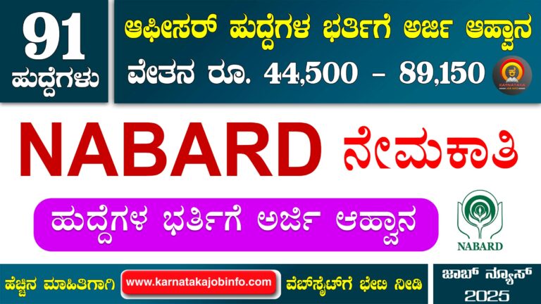 NABARD Recruitment 2025