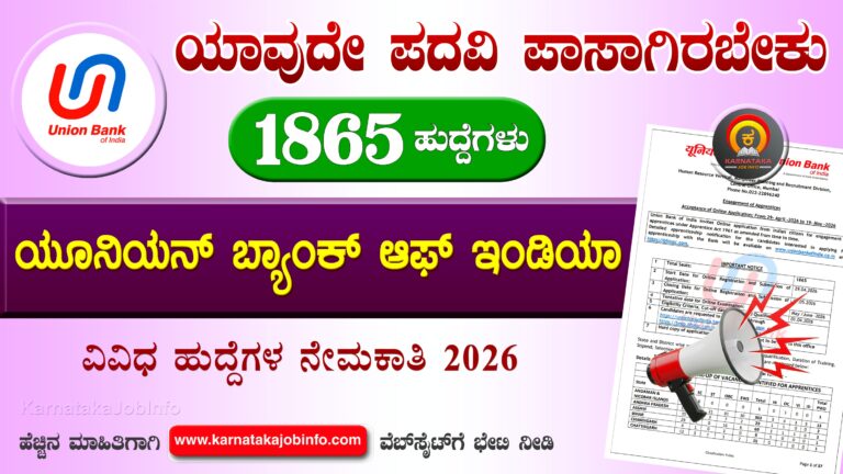 Union Bank of India Apprentice Recruitment 2026