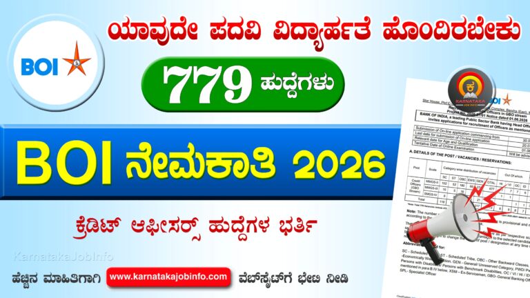 Bank of India Recruitment 2026