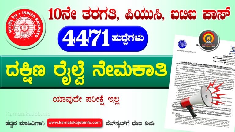 Southern Railway Recruitment 2026
